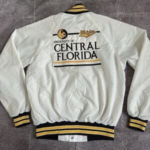 Men's Vintage 80's Hartwell USA UCF Central Florida Knights Bomber Jacket Sz M